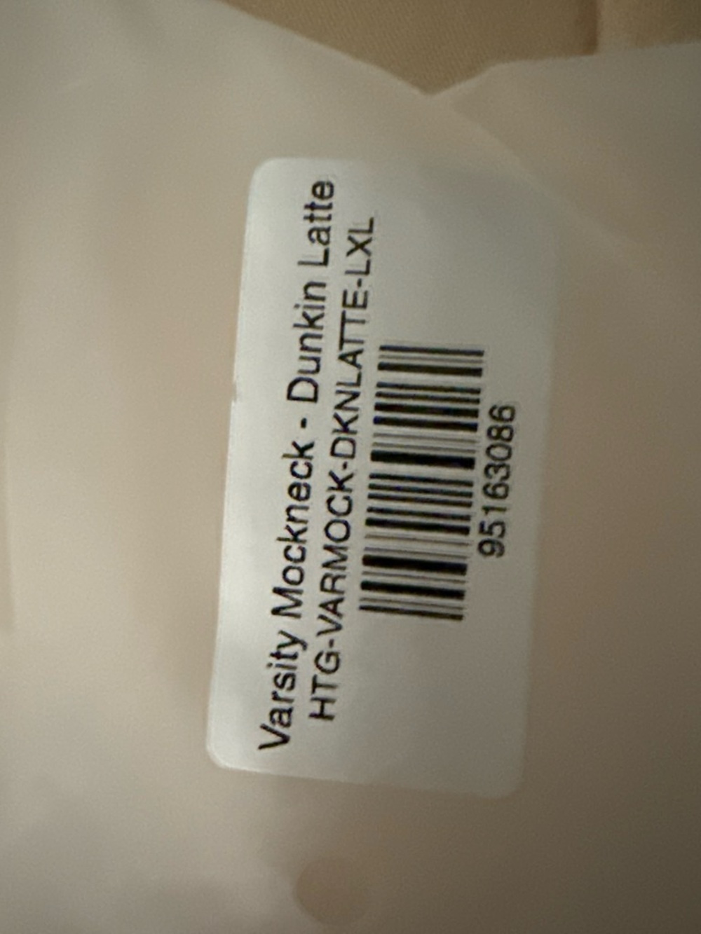 PARKE X DUNCAN Cream Crewneck Sweater with Orange Lettering - Picture 5 of 5